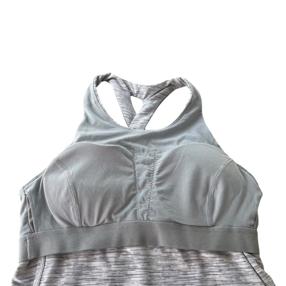 Lululemon Women’s 6 Wee Are From Space Nimbus Battleship Sweat Reps 2 in 1 Tank - Picture 6 of 14